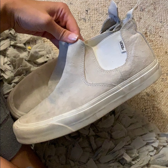 Suede tall slip on vans - Picture 3 of 6